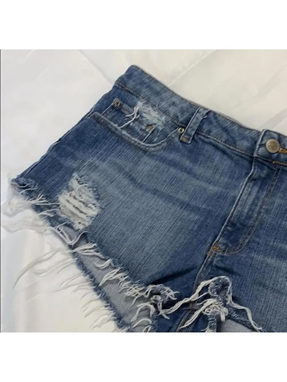 ASOS denim shorts